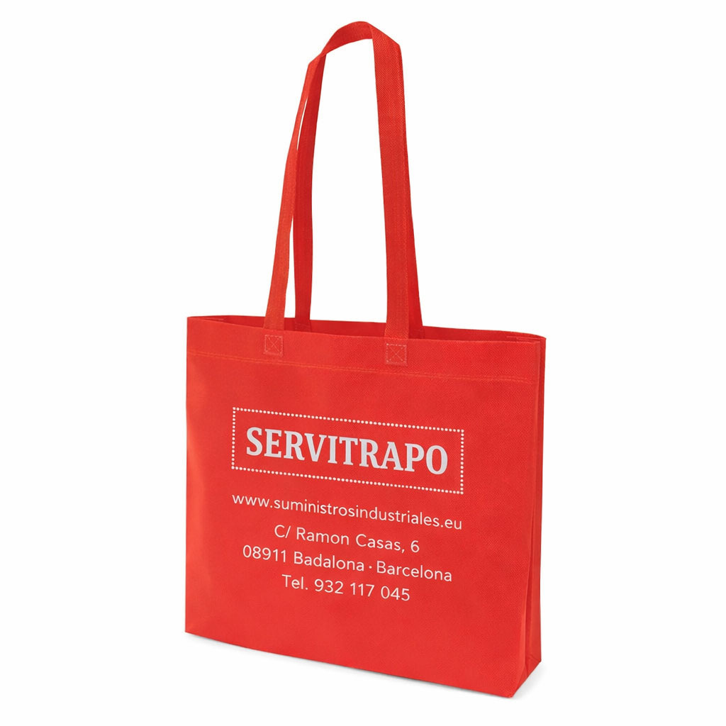 Bolsas TST / Termoselladas 40cm x 30cm x 10cm. Asa Corta o Larga. Gramaje 80gr.