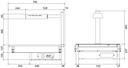 Elemento caliente PVP-211-W 790 mm