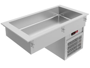 Cuba refrigerada 790 mm - 2 x GN1/1