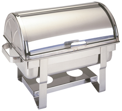 Chafing dish baño María de sobremesa modelo CHD-E-EL