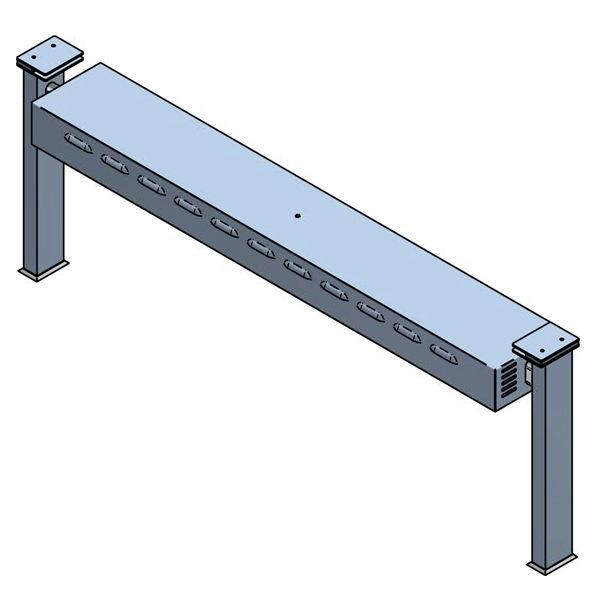Pantalla de luz LED para self-service 1200 mm