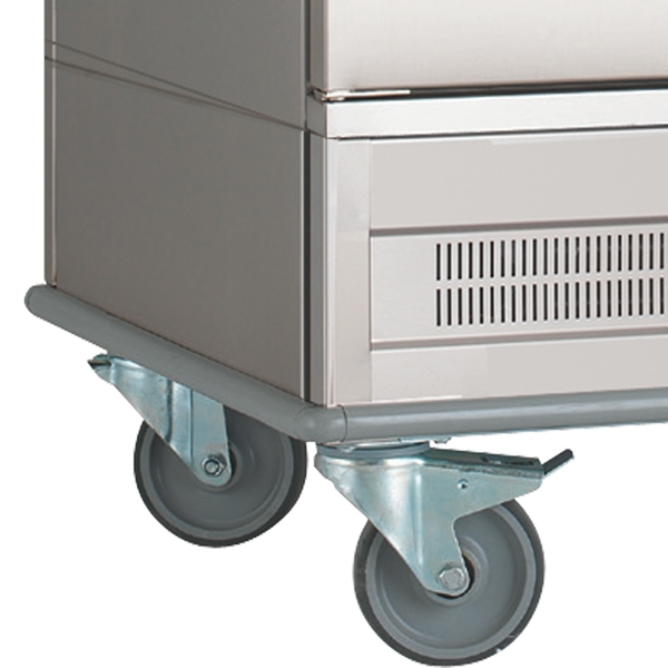 Carro refrigerado GN 2/1 capacidad 17 guías profesional