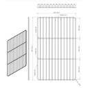 Estante inox GN 1/1