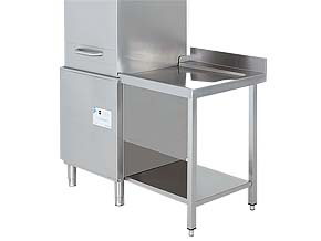 Mesa para entrada, salida y prelavado lado derecho inox MLP-77-D Tipo/Elementoscon peto