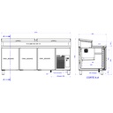 Mesa refrigerada preparación de ingredientes MPPE2-200 I HC GN1/3