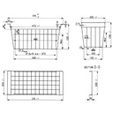 Cesta para arcón NLF-675