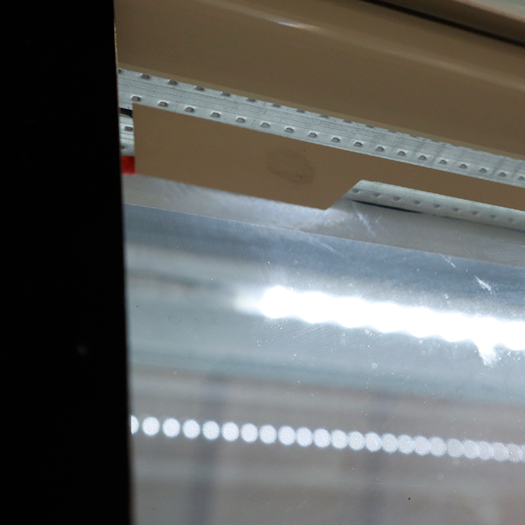 Vitrina expositora inox VERA-1500-C (mm) 1525 x 702 x 1420
