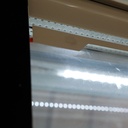 Vitrina expositora inox VERA-1500-C (mm) 1525 x 702 x 1420