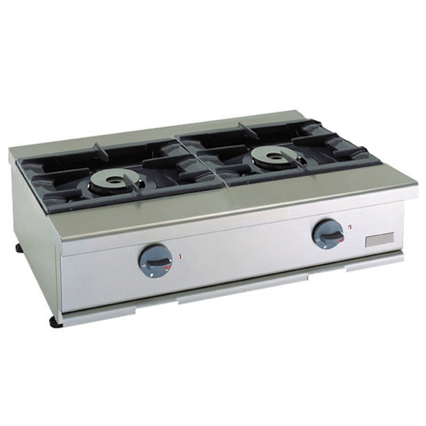 Cocina a gas Nº de quemadores 2 TCG-85 850 x 585 x 270 mm