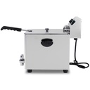Freidora eléctrica profesional de sobremesa 8 litros simple