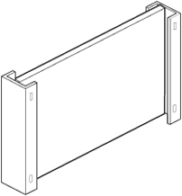 Soporte de fijación a pared para salamandras SE y SER-60