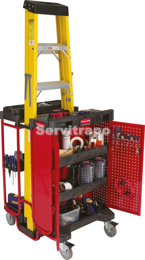 Carro Portaescaleras Con Armario