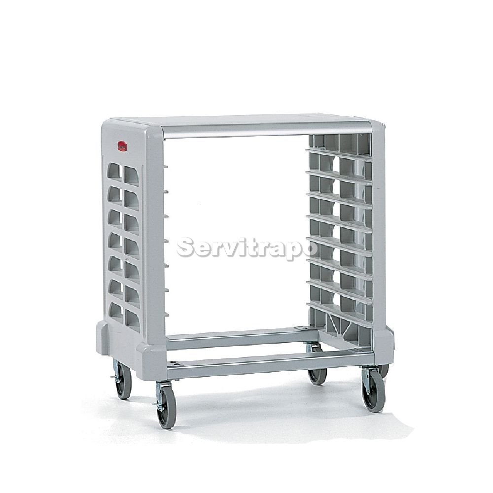 Carro de preparación para recipientes