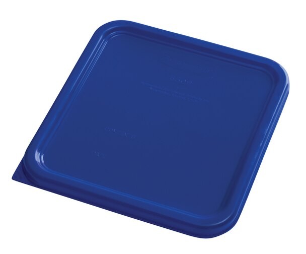 Tapa de contenidor quadrada Rubbermaid Blau petit