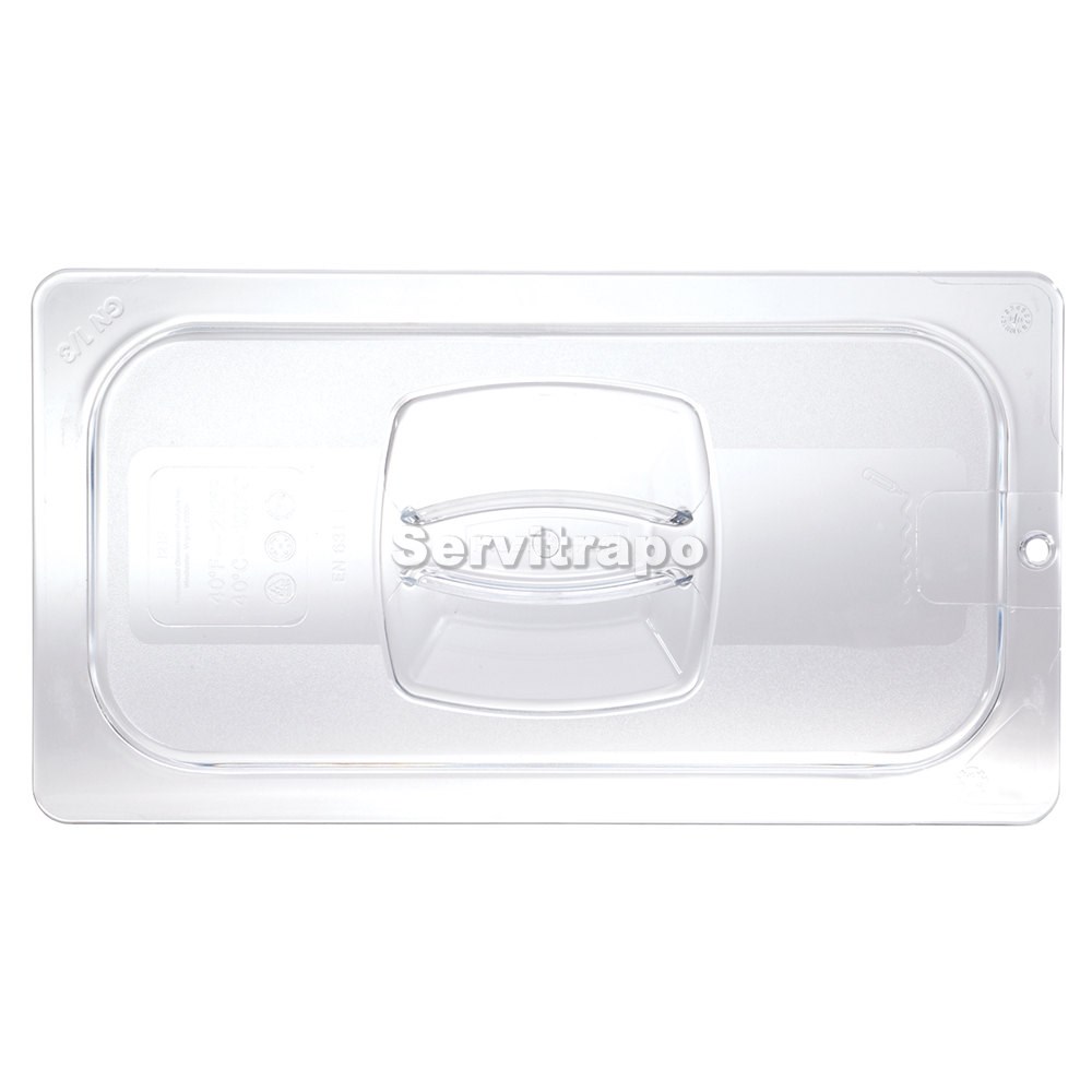 Tapa cubeta GN 1/9 con agujero para colgar
