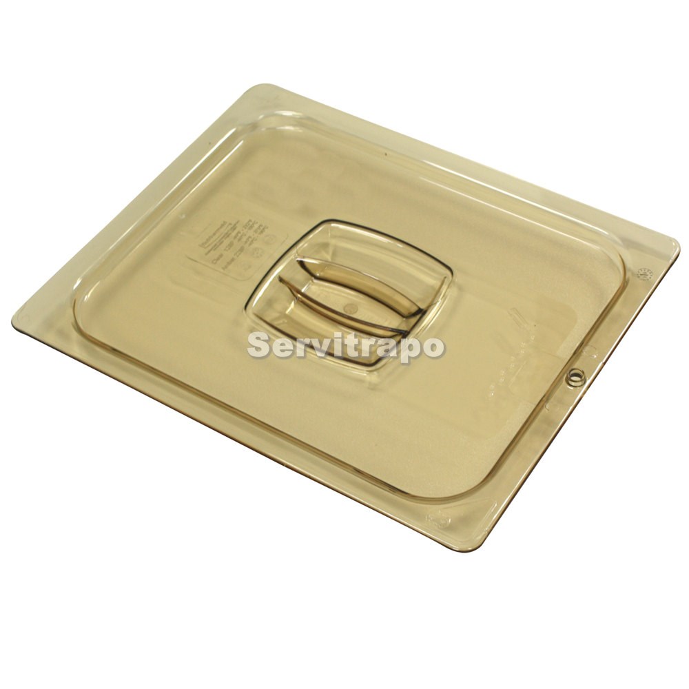 Tapa cubeta GN 1/2 con agujero para colgar Ultem