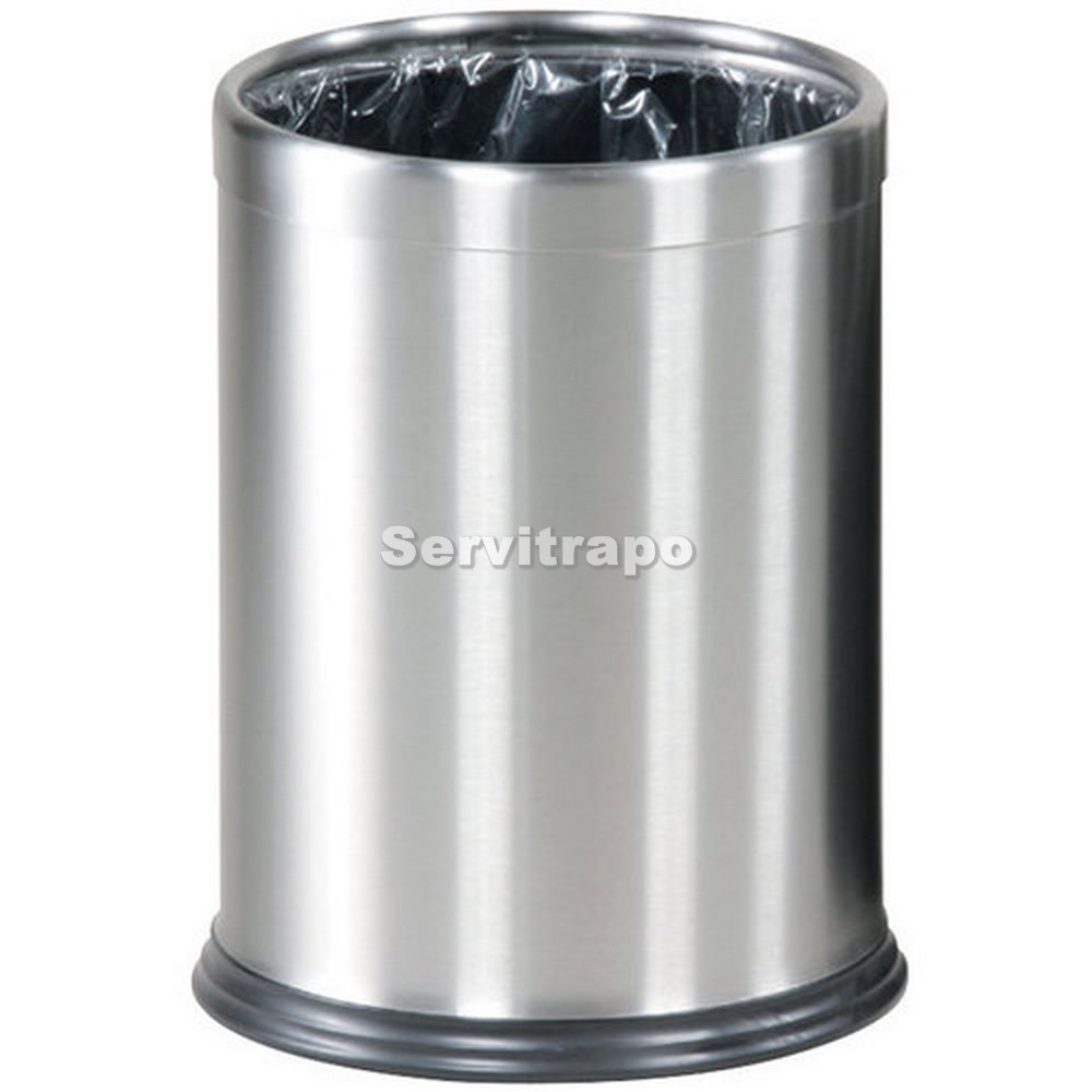 Papelera HIDE-A-BAG 13,2L - Acero Inox.
