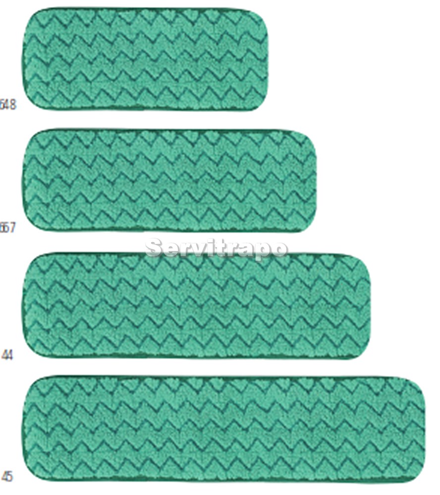 HYGEN - Mopa seca de microfibra, 90 cm – Verde