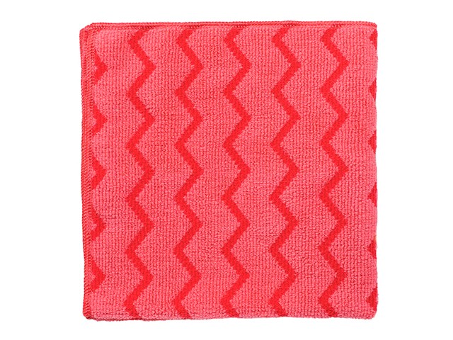 Bayeta de microfibra Rubbermaid Hygen - Rojo