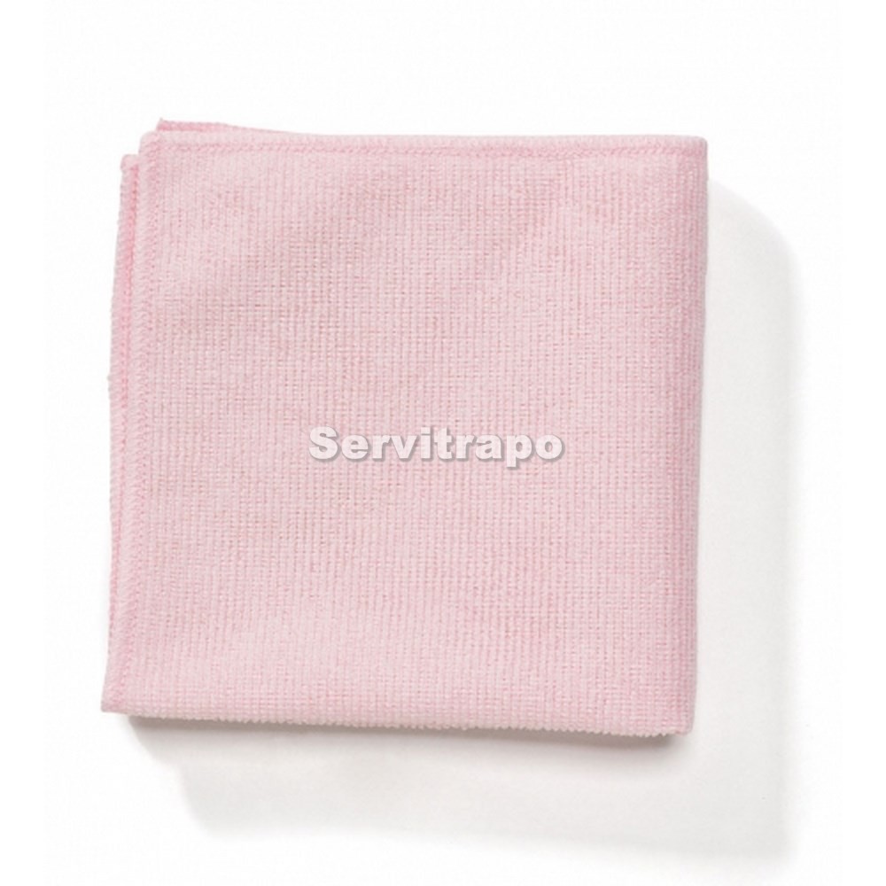 Bayeta de microfibra económica Rubbermaid - Roja