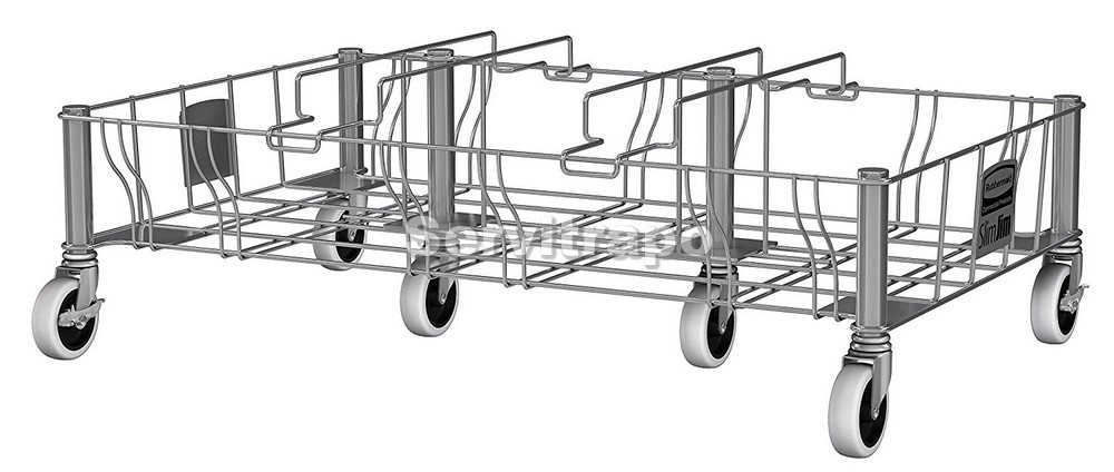 Carro triple Slim Jim Acero Inoxidable