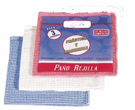 Paño Rejilla Pack 3 Ud