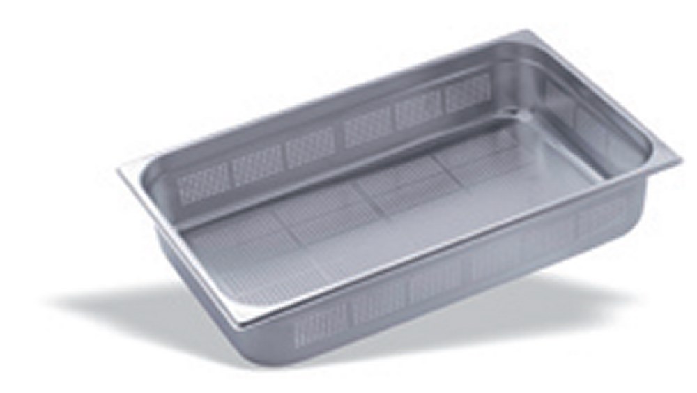 Cubeta 1/3 Gn Perforada 20mm Profundidad