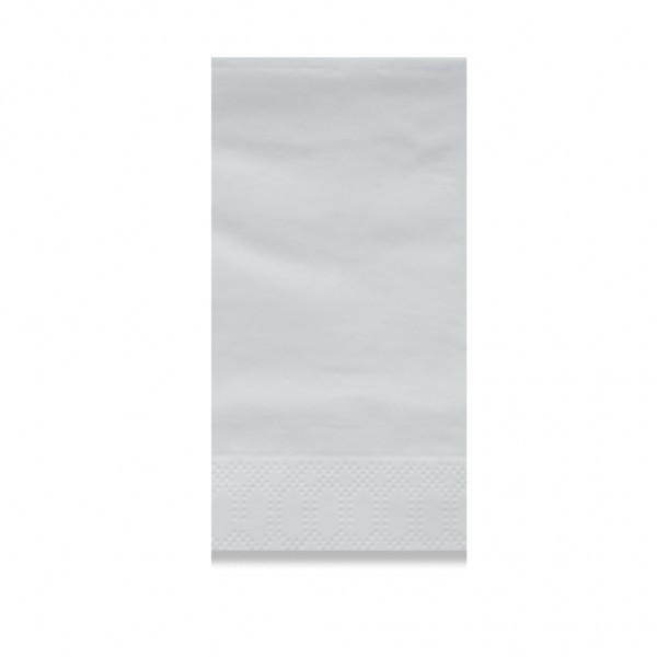 Servilletas 40x40 Qual Blancas 2 Capas 1/8