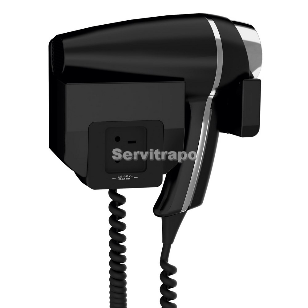 Clipper Ii Negro 1400w Con Soporte Frontal + Toma De Afeitar