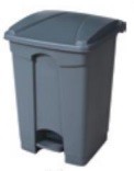 Papelera Con Pedal 45l Sin Tapa