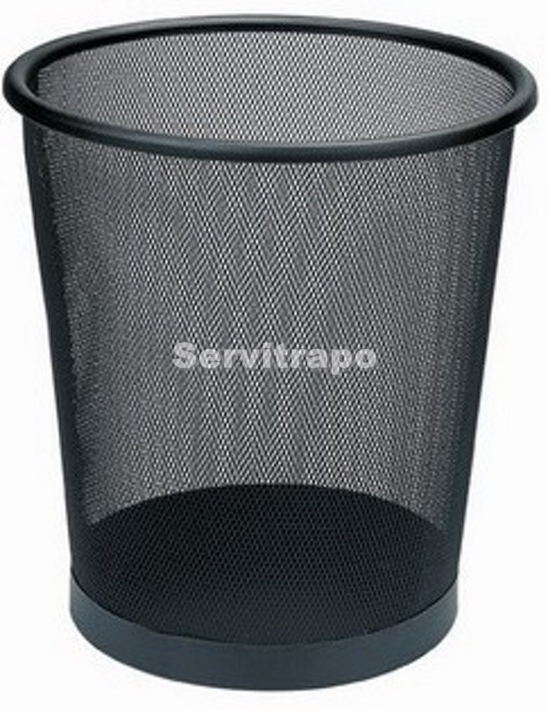 Papelera Metálica De Rejilla