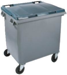 Contenedor 4 Ruedas 1100l
