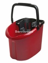 Cubo Con Escurridor Comodo 14l Con Ruedas