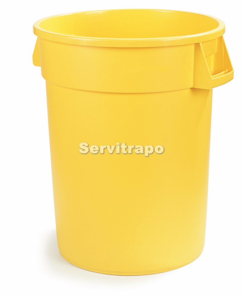 Contenedor Redondo Huskee® Reciclaje 166l