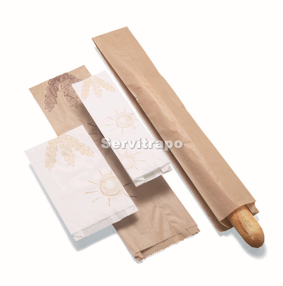Bolsa De Papel Celulosa 9+5x32cm