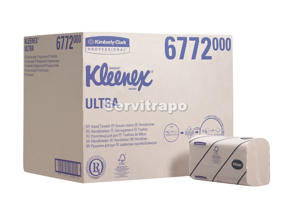 Toalla Secamanos Kleenex® Ultra Grande