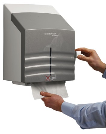 Dispensador Palanca Toalla En Rollo Ripple* Controlomatic