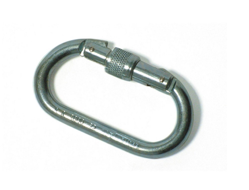 Mosquetón De Acero Tornillo