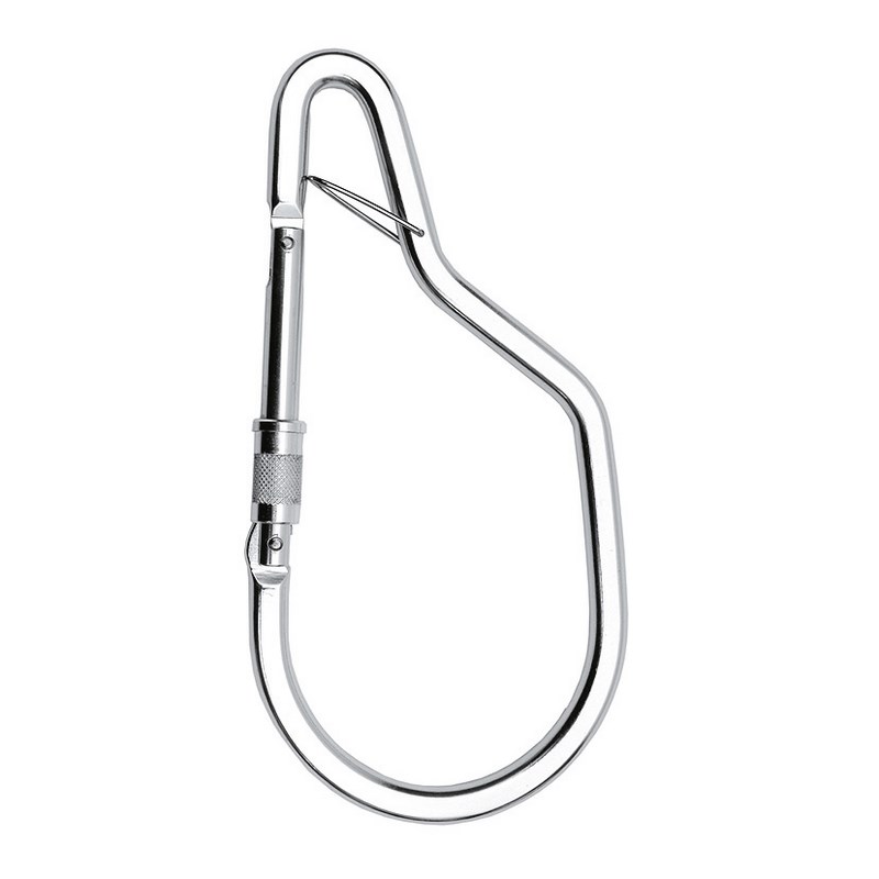 Mosqueton Doble Bloqueo Gran Arco Aluminio
