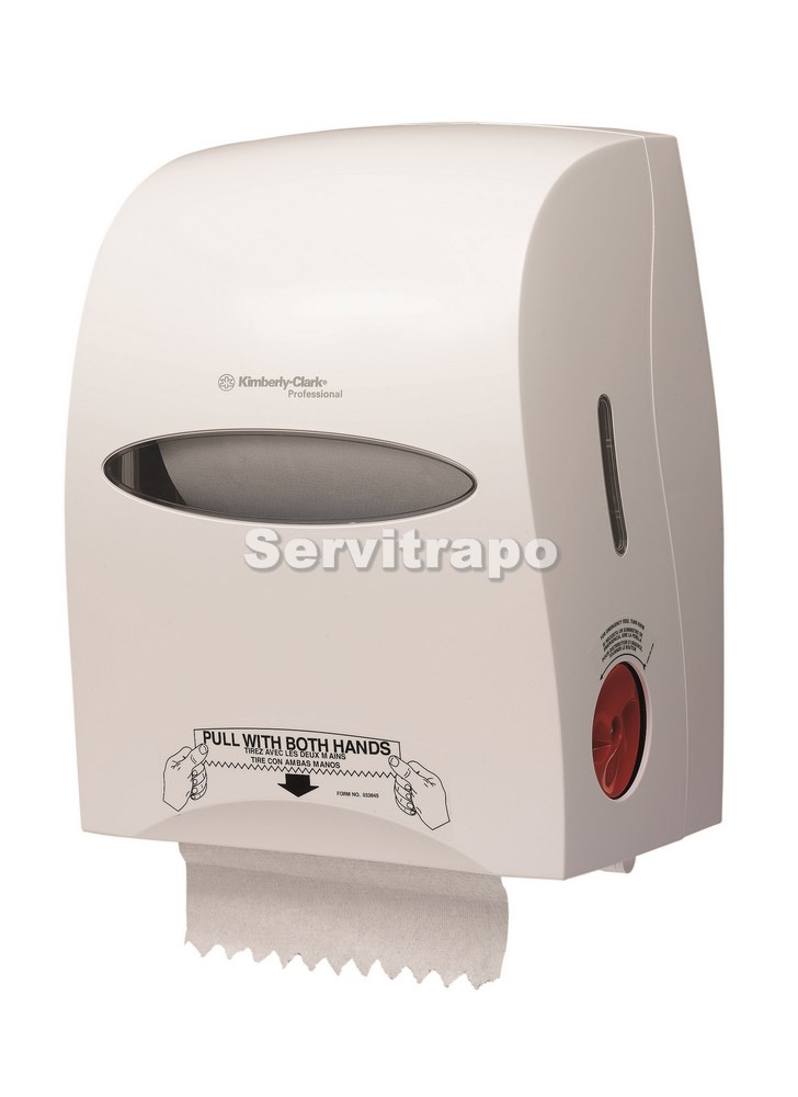 Dispensador Toalla En Rollo No-Touch Blanco