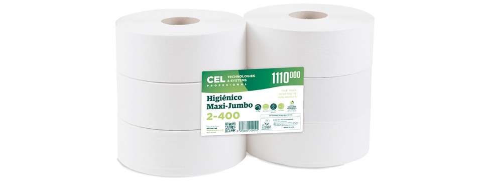 Higiénico Industrial Maxi Cel Ecolabel 400/1052 Mandril 77