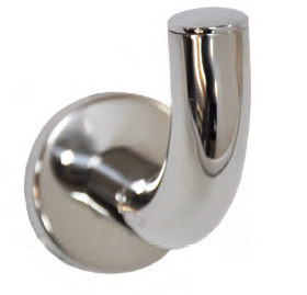 Percha De Gancho Inox Satinado