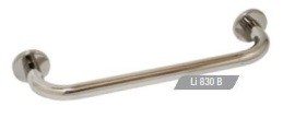 Toallero De Barra Curvo Inox Satinado 45 Cm