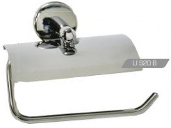 Portarrollos Tapa Inox Satinado