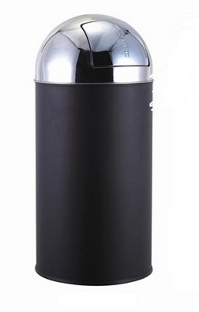 Papelera Bullet Push Acero Pintado Epoxi 22l