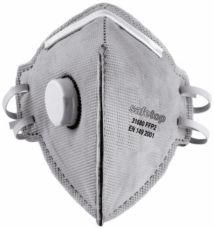 Ffp2 Carbon Activo Plegable Vertical 12ud.