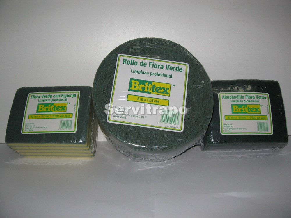 Fibra Verde Cortada Brittex 19x15,8