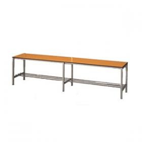 Banco Estructura Acero Inox 500x400x1500