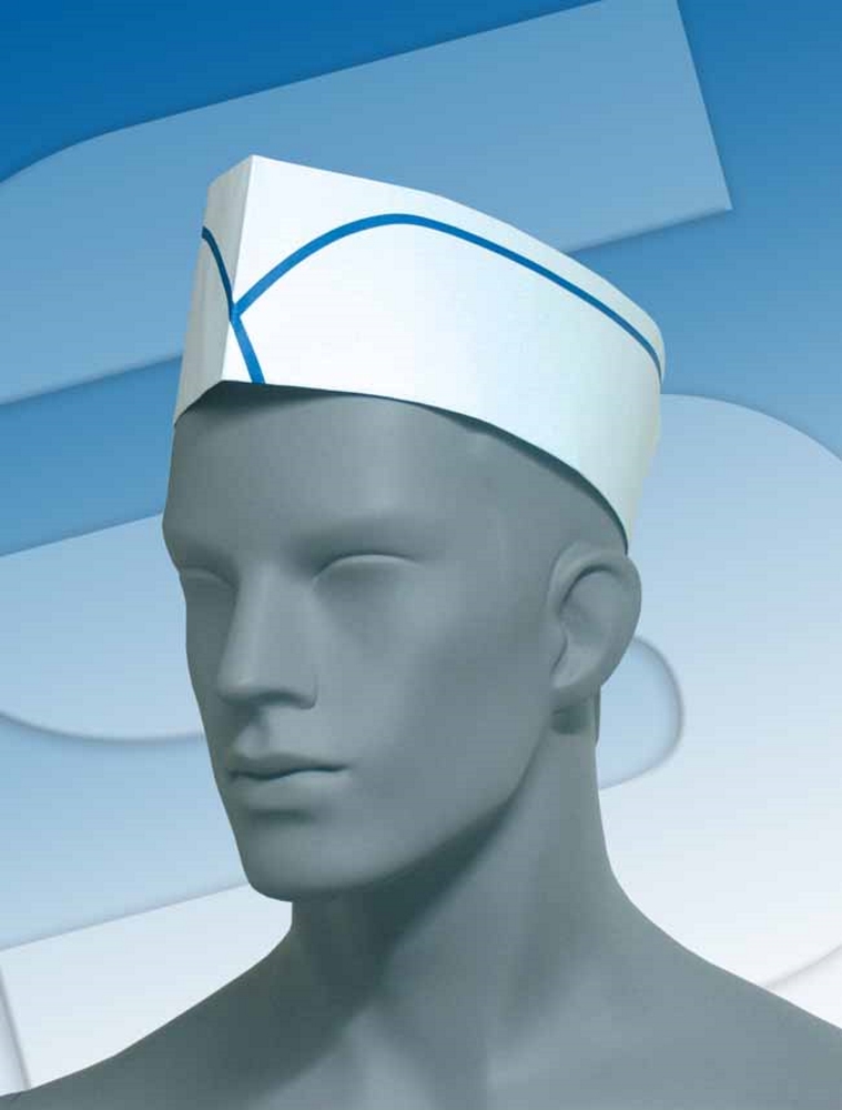 Gorro Camarero Tipo Barco