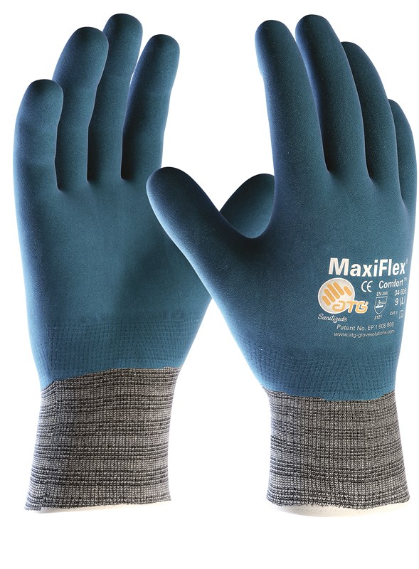 Guantes Sintéticos Atg Maxiflex Confort Dorso Cubierto